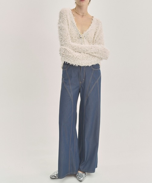 カーディガン Tawa knit cardigan  タワニットカーディガン レディース セール】Tawa knit cardigan タワニットカーディガン