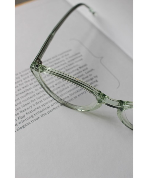 KOMONO.（コモノ）の「「KOMONO/コモノ」 オプティカル 眼鏡 　サングラス 　クリアレンズ　　ベティ（サングラス・レディース・ホワイト/ライム・FREE）」の6枚目の写真