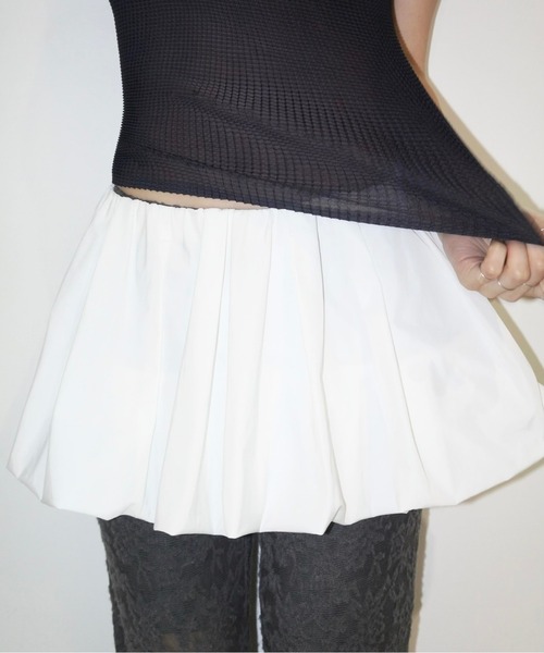 musubore（ムスボレ）の「pleatsed print tops / プリーツ