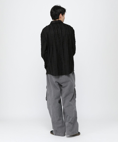 3.3 Field Trip (3.3フィールドトリップ)の「3.3 Field Trip/ツイルワイドカーゴパンツ(カーゴパンツ・メンズ・ピンク/チャコール/ネイビー・SMALL/MEDIUM/LARGE)」の17枚目の写真