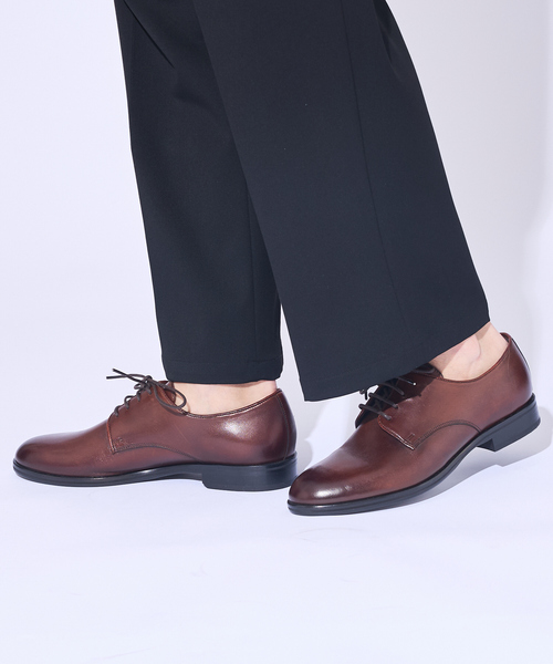 alfredoBANNISTER(アルフレッドバニスター)の「【WEB別注】スタンダード プレーントゥ シューズ(ドレスシューズ・メンズ・ブラウン/ブラック・41/40/44/45/43/39/42)」の5枚目の写真