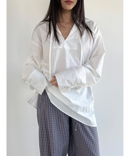 Didot.showroom(ディドット ショールーム)の「【DIDOT.】チェックイージーパンツ(その他パンツ・レディース・ブラック/ブルーグレー/クリーム/ブルー/アイボリー・FREE)」の15枚目の写真