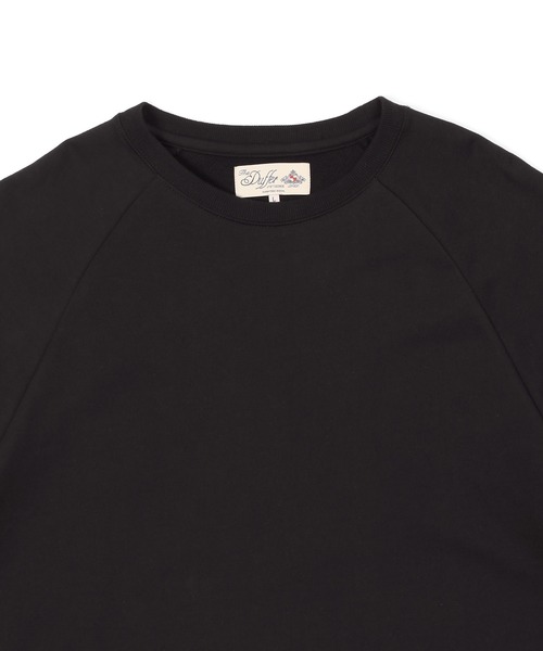 The DUFFER of ST.GEORGE（ザダファーオブセントジョージ）の「NUANCE COLOR S/S CREW SWEAT：ミニ裏毛 ニュアンスカラー 半袖スウェット（スウェット・メンズ・ライトイエロー/ライトピンク/ブラック/ライトグレー・MEDIUM/LARGE/X-LARGE）」の19枚目の写真