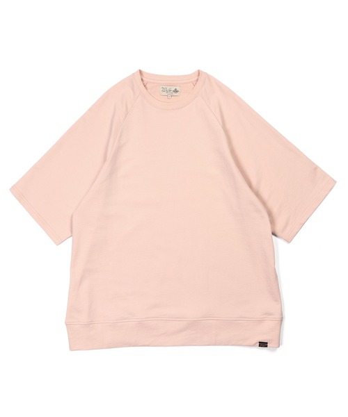 NUANCE COLOR S/S CREW SWEAT：ミニ裏毛 ニュアンスカラー 半袖