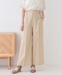 DRESKIP | 【S-LL】きれいにスタイルアップ ロープ紐使いワイドパンツ(その他パンツ)