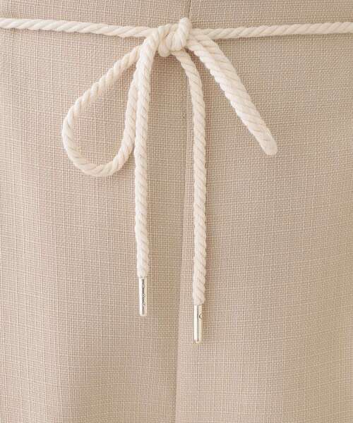 DRESKIP（ドレスキップ）の「【S-LL】きれいにスタイルアップ ロープ紐使いワイドパンツ（その他パンツ・レディース・ブラック/ライトベージュ/ブルー・01/02/03/04）」の11枚目の写真