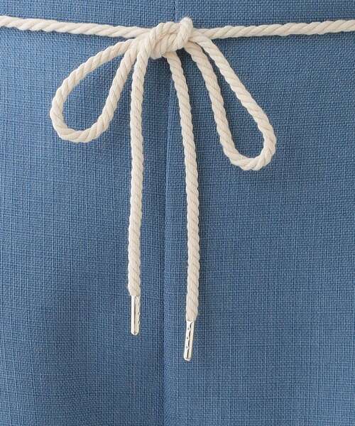 DRESKIP（ドレスキップ）の「【S-LL】きれいにスタイルアップ ロープ紐使いワイドパンツ（その他パンツ・レディース・ブラック/ライトベージュ/ブルー・01/02/03/04）」の15枚目の写真