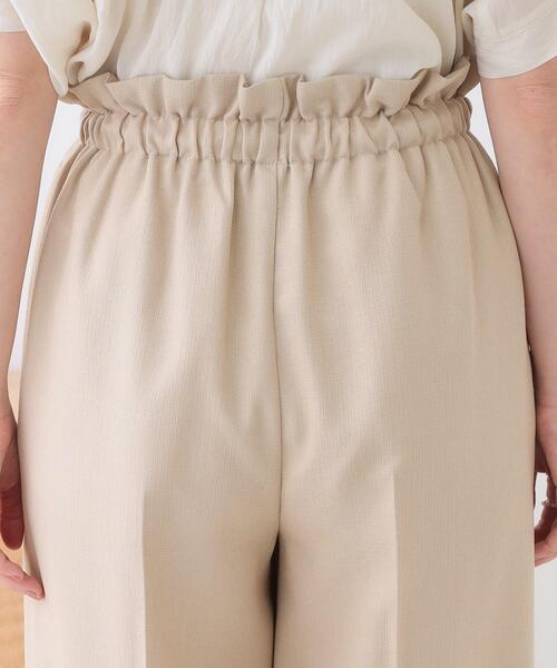 DRESKIP（ドレスキップ）の「【S-LL】きれいにスタイルアップ ロープ紐使いワイドパンツ（その他パンツ・レディース・ブラック/ライトベージュ/ブルー・01/02/03/04）」の21枚目の写真