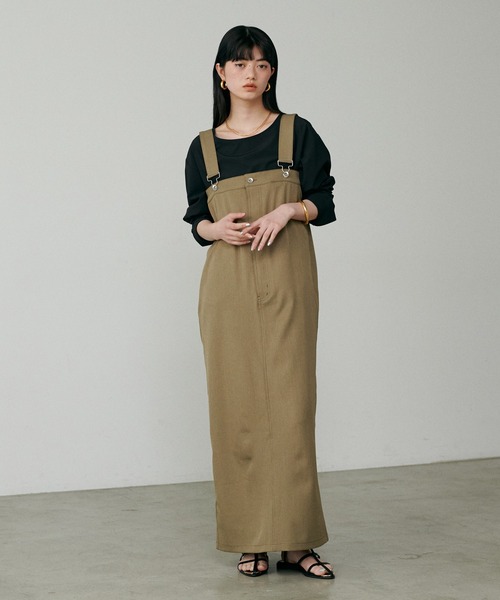 LARUTA(ラルータ)の「【LARUTA】カフス付き万能レイヤードプルオーバー(Tシャツ/カットソー・レディース・ブラック/オフホワイト・FREE)」の12枚目の写真