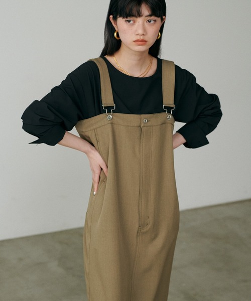 LARUTA(ラルータ)の「【LARUTA】カフス付き万能レイヤードプルオーバー(Tシャツ/カットソー・レディース・ブラック/オフホワイト・FREE)」の22枚目の写真
