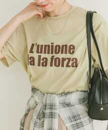 ITEMS URBANRESEARCH | ロゴハンソデTシャツ(Tシャツ/カットソー)