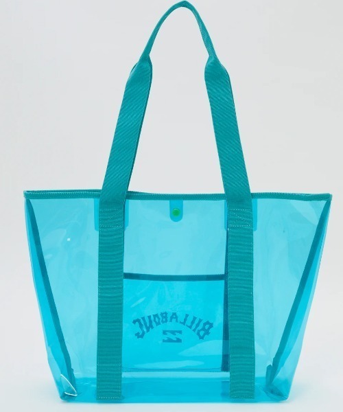 BILLABONG(ビラボン)の「BILLABONG レディース BEACH PVC SHOULDER BAG トートバッグ 【2025年春夏モデル】/ビラボンロゴビーチバッグ(トートバッグ・レディース・ホワイト/ブルー系その他/ブラック・FREE)」の4枚目の写真