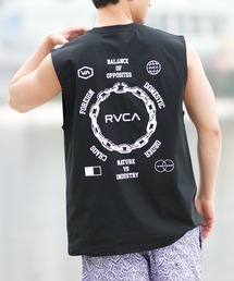 RVCA（ルーカ）の「RVCA/ルーカ 水陸両用/ユーティリティー タンクトップ UVケアラッシュガード BF04A-853（ラッシュガード）」