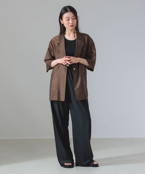 セール】シアー オーバー テーラージャケット（テーラード