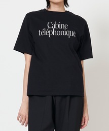 THE SHINZONE（ザ　シンゾーン）の「CABIN TLPHONIQUE TEE プリントTシャツ（Tシャツ/カットソー・メンズ）」