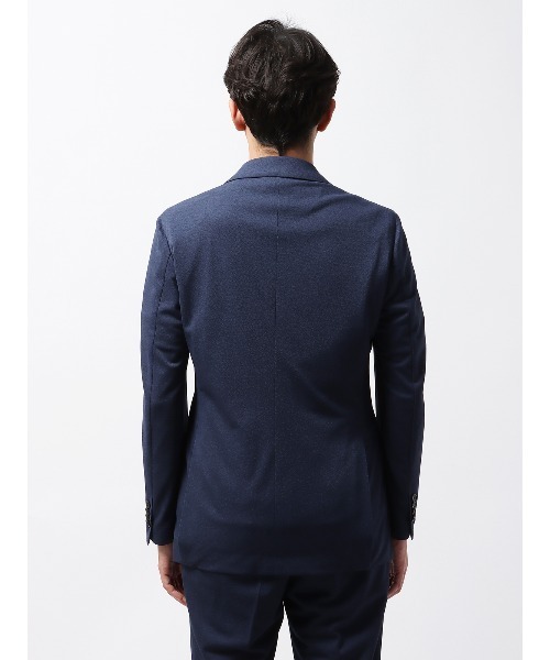 SUIT SQUARE（スーツスクエア）の「スマみえジャケット ウォッシャブル ストレッチ Breeze Cool 織柄（スーツジャケット・メンズ・グリーン系/ブルー系/ネイビー系・SS/S/M/L/LL/3L）」の21枚目の写真