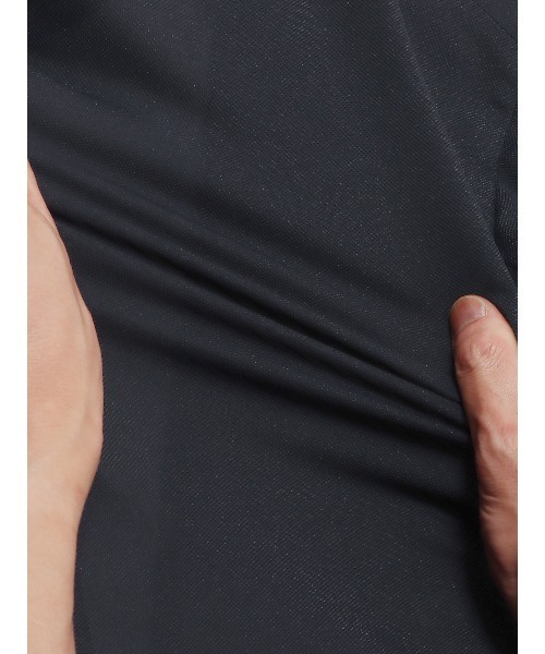 SUIT SQUARE（スーツスクエア）の「スマみえジャケット ウォッシャブル ストレッチ Breeze Cool 織柄（スーツジャケット・メンズ・グリーン系/ブルー系/ネイビー系・SS/S/M/L/LL/3L）」の5枚目の写真