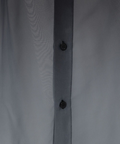 HARE(ハレ)の「グラデーションシアーシャツ(HARE)(シャツ/ブラウス・メンズ・ブラック系その他/ブルー系その他・FREE)」の19枚目の写真