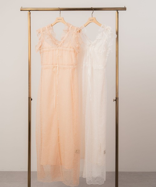 シャインレースドレス（ワンピース）｜ME COUTURE（ミークチュール）の