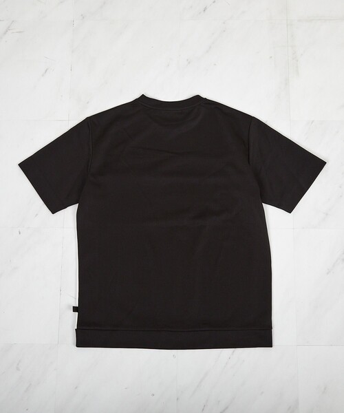 UNION STATION(ユニオンステーション)の「【接触冷感】キシリトールパネル切り替えポンチTシャツ(Tシャツ/カットソー・メンズ・ブラック/ホワイト・LL/L/M)」の22枚目の写真
