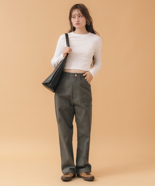 HEILIS(ヘイリス)の「ポーチ付きワンショルダートートバッグ/通勤 通学 バッグ A4 ワンショルダー ハンドバッグ トート 合皮 ブラック ブラウン 韓国 オフィスカジュアル(トートバッグ・レディース・ブラック/ブラウン・FREE)」の22枚目の写真