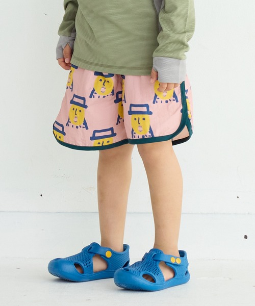 MARKEY'S（マーキーズ）の「【UVカット/水陸両用】総柄サーフショーツ（その他パンツ・キッズ・ライトブルー/ベージュ/マルチ/ピンク・120/110/100/90/80/150/140/95/130）」の3枚目の写真