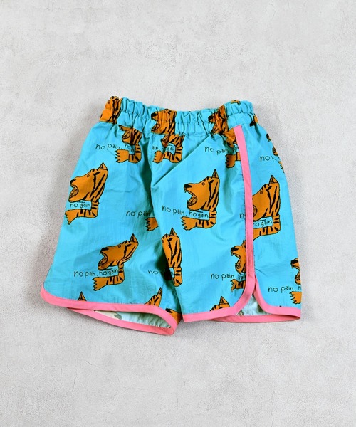 MARKEY'S（マーキーズ）の「【UVカット/水陸両用】総柄サーフショーツ（その他パンツ・キッズ・ライトブルー/ベージュ/マルチ/ピンク・120/110/100/90/80/150/140/95/130）」の2枚目の写真