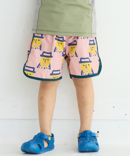 MARKEY'S（マーキーズ）の「【UVカット/水陸両用】総柄サーフショーツ（その他パンツ・キッズ・ライトブルー/ベージュ/マルチ/ピンク・120/110/100/90/80/150/140/95/130）」の13枚目の写真