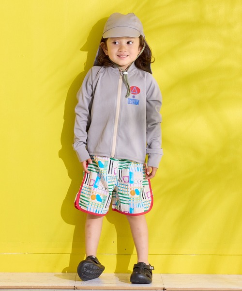 MARKEY'S（マーキーズ）の「【UVカット/水陸両用】総柄サーフショーツ（その他パンツ・キッズ・ライトブルー/ベージュ/マルチ/ピンク・120/110/100/90/80/150/140/95/130）」の20枚目の写真