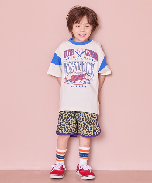 MARKEY'S（マーキーズ）の「【UVカット/水陸両用】総柄サーフショーツ（その他パンツ・キッズ・ライトブルー/ベージュ/マルチ/ピンク・120/110/100/90/80/150/140/95/130）」の11枚目の写真