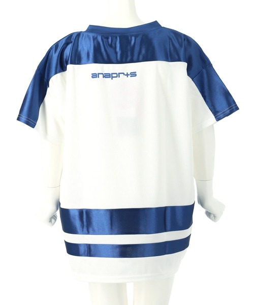 ANAP kids(アナップキッズ)の「ナンバリングトップス(ジュニアお揃い)(Tシャツ/カットソー・キッズ・ブラック/シルバー/ネイビー・110/130/120)」の11枚目の写真