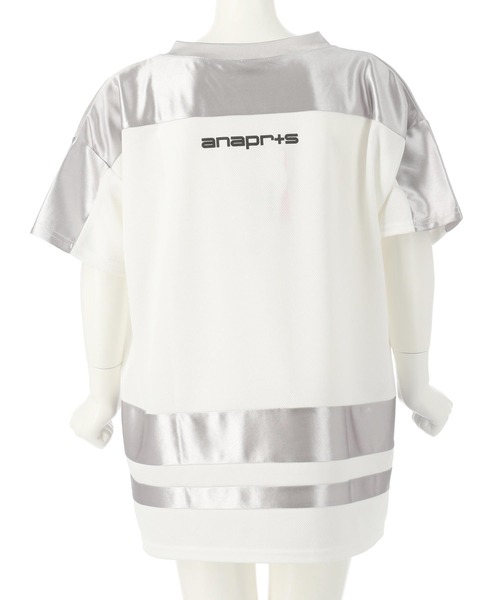 ANAP kids(アナップキッズ)の「ナンバリングトップス(ジュニアお揃い)(Tシャツ/カットソー・キッズ・ブラック/シルバー/ネイビー・110/130/120)」の12枚目の写真