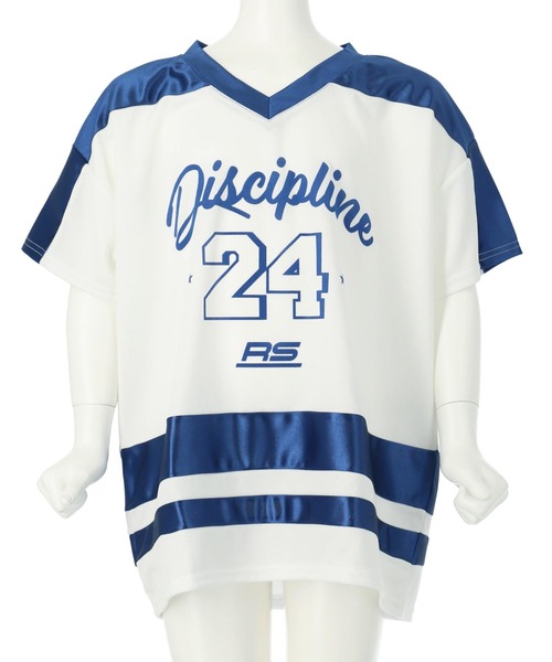 ANAP kids(アナップキッズ)の「ナンバリングトップス(ジュニアお揃い)(Tシャツ/カットソー・キッズ・ブラック/シルバー/ネイビー・110/130/120)」の7枚目の写真