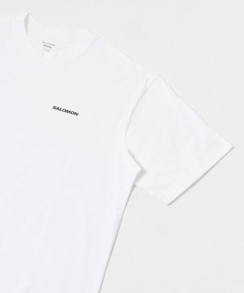 SALOMON（サロモン）の「SALOMON　LOGO RX T-SHIRTS M（Tシャツ/カットソー・メンズ・ホワイト・SMALL/MEDIUM/LARGE/X-LARGE）」の6枚目の写真