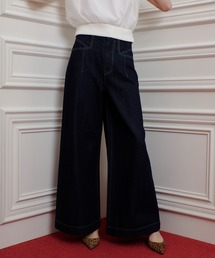 【美品】LOULOU WILLOUGHBY ルルウィルビー センターラインデニム 美品】LOULOU WILLOUGHBY ルルウィルビー センターラインデニム