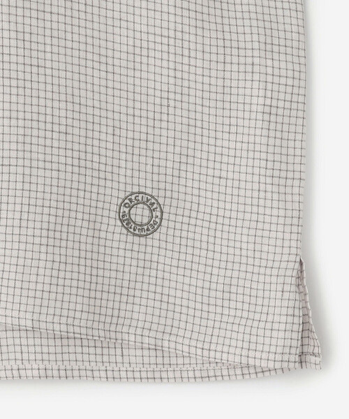 美品　オーシバル　orcival 麻100% チェック　ブラウス 美品 オーシバル orcival 麻100% チェック ブラウス - メルカリ