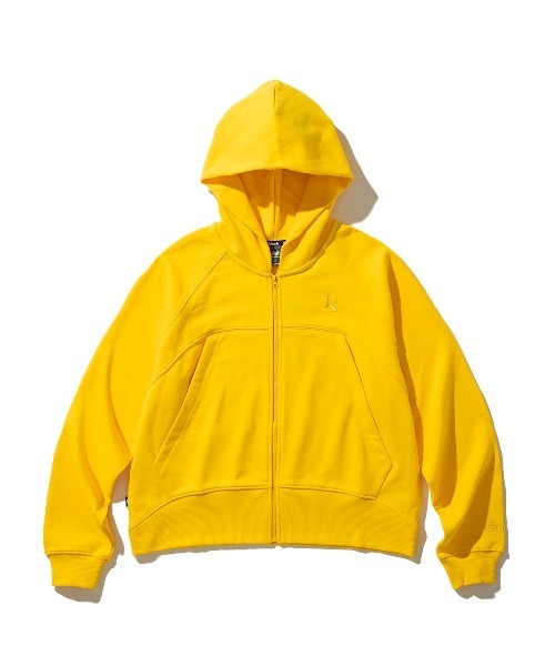 Kinetics（キネティクス）の「New Balance Klutch Women's Full Zip Hoodie（ニューバランス クラッチ フルジップ フーディ）（パーカー・レディース・ベージュ系/グリーン系/イエロー系・LARGE/SMALL/MEDIUM）」の5枚目の写真
