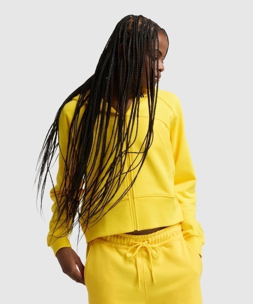 Kinetics（キネティクス）の「New Balance Klutch Women's Full Zip Hoodie（ニューバランス クラッチ フルジップ フーディ）（パーカー・レディース・ベージュ系/グリーン系/イエロー系・LARGE/SMALL/MEDIUM）」の13枚目の写真