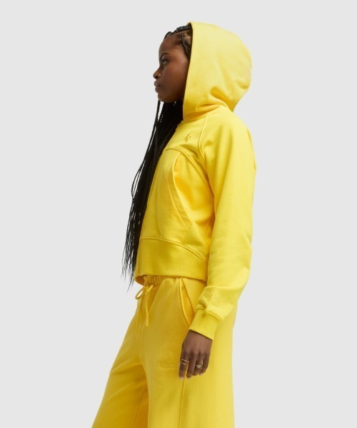 Kinetics（キネティクス）の「New Balance Klutch Women's Full Zip Hoodie（ニューバランス クラッチ フルジップ フーディ）（パーカー・レディース・ベージュ系/グリーン系/イエロー系・LARGE/SMALL/MEDIUM）」の14枚目の写真