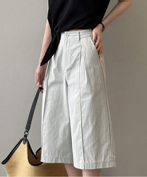 semplice（センプリチェ）の「パンツ【韓国ファッション】（その他パンツ・レディース・ダークグレー/ホワイト/ライトグレー・F）」の11枚目の写真