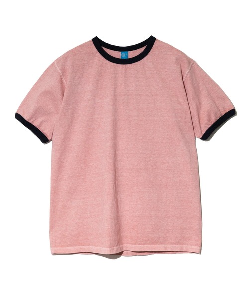 Good On(グッドオン)の「Good On/グッドオン BLACK RINGER SS TEE(Tシャツ/カットソー・メンズ・ブルー系その他/チャコールグレー/コーラルピンク・LARGE/X-LARGE/MEDIUM)」の3枚目の写真