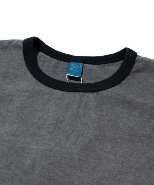Good On(グッドオン)の「Good On/グッドオン BLACK RINGER SS TEE(Tシャツ/カットソー・メンズ・ブルー系その他/チャコールグレー/コーラルピンク・LARGE/X-LARGE/MEDIUM)」の4枚目の写真