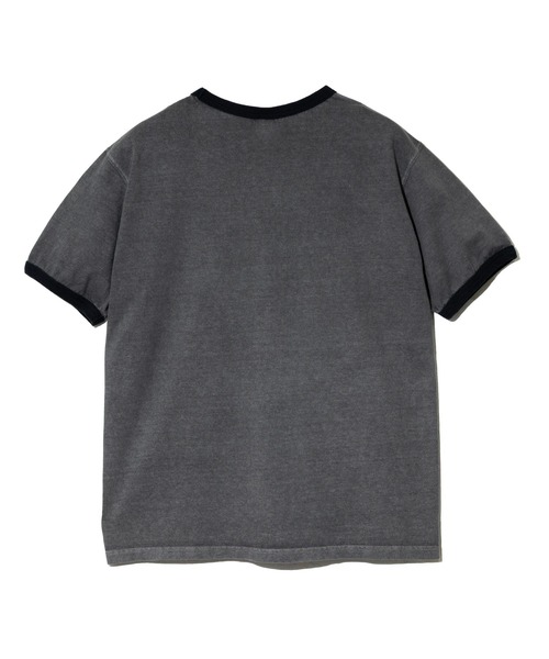 Good On(グッドオン)の「Good On/グッドオン BLACK RINGER SS TEE(Tシャツ/カットソー・メンズ・ブルー系その他/チャコールグレー/コーラルピンク・LARGE/X-LARGE/MEDIUM)」の9枚目の写真