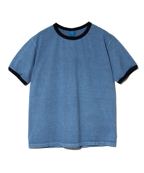 Good On(グッドオン)の「Good On/グッドオン BLACK RINGER SS TEE(Tシャツ/カットソー・メンズ・ブルー系その他/チャコールグレー/コーラルピンク・LARGE/X-LARGE/MEDIUM)」の10枚目の写真