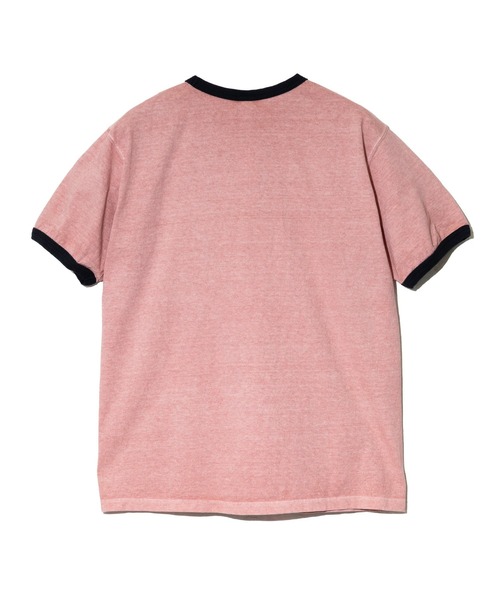 Good On(グッドオン)の「Good On/グッドオン BLACK RINGER SS TEE(Tシャツ/カットソー・メンズ・ブルー系その他/チャコールグレー/コーラルピンク・LARGE/X-LARGE/MEDIUM)」の13枚目の写真