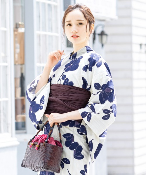 SOUBIEN 浴衣帯セット 2025 セパレート浴衣　3点セット　二部式 SOUBIEN 浴衣 “初心者でもプロの着姿”新二部式 セパレート浴衣3