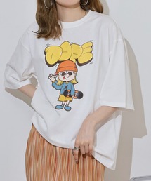 FUNALIVE（ファンアライブ）の「KANGOL  刺繍＆プリント半袖Tシャツ（Tシャツ/カットソー）」
