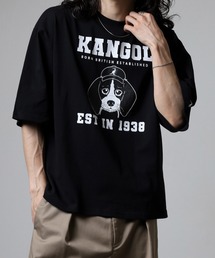 KANGOL 刺繍&プリント半袖Tシャツ