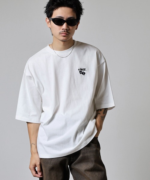 セール】KANGOL 刺繍＆プリント半袖Tシャツ（Tシャツ/カットソー