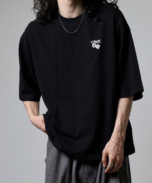 KANGOL(カンゴール)の「KANGOL 刺繍&プリント半袖Tシャツ(Tシャツ/カットソー・メンズ・ブラック/ホワイト/ホワイト系/ホワイト系2/ホワイト系3/ホワイト系4/ブラック系/ブラック系2/ブラック系3/ブラック系4/ホワイト系その他2/ホワイト系その他3/ホワイト系その他4/ホワイト系その他5/ブラック系その他/ホワイト系その他/ホワイト×ブルー/ホワイト×ブラック/ブラック×ホワイト・M/L/XL)」の14枚目の写真